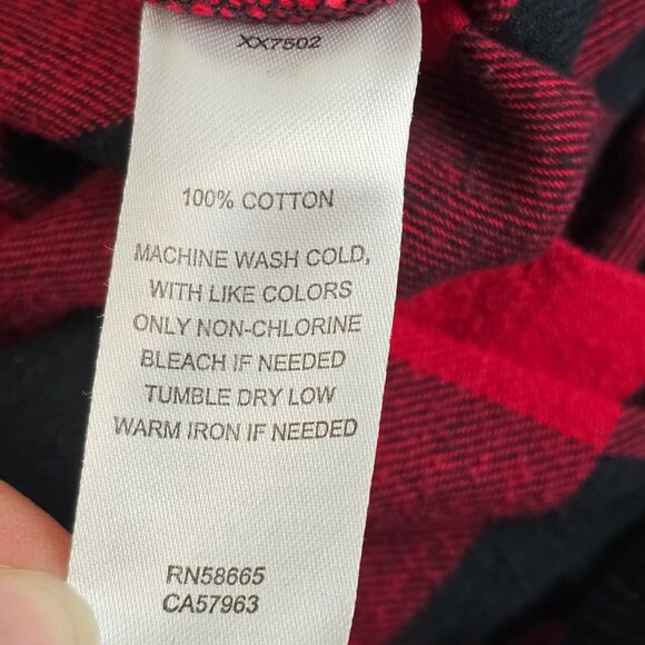 Nordstrom Mens XL Red/Black Plaid Comfy Lounge Sleepwear PJ Pants Stretch Waist - Picture 10 of 12